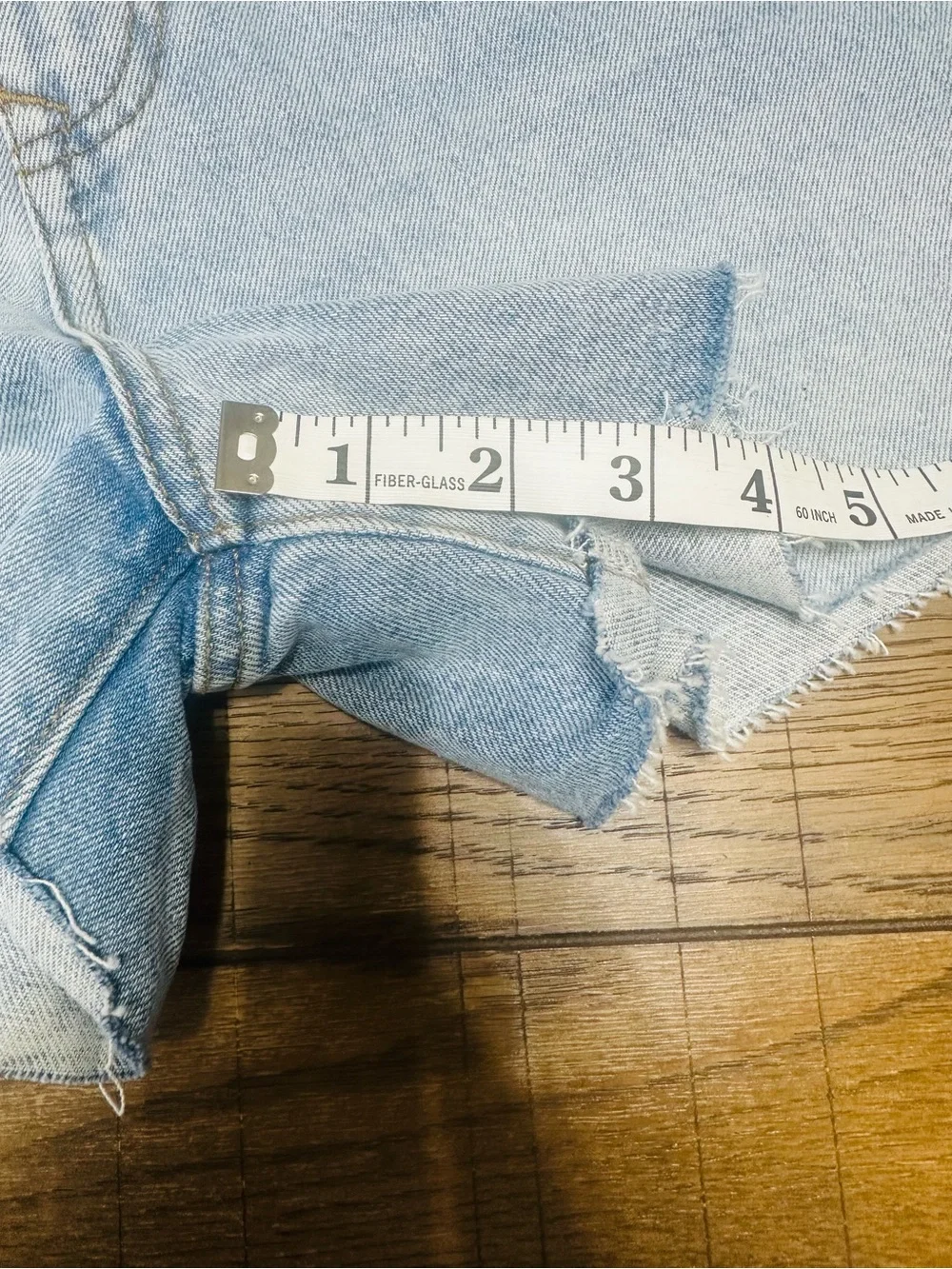 NWT Lovers + Friends Jamie High Rise Denim Shorts Light Wash Distressed Size 27